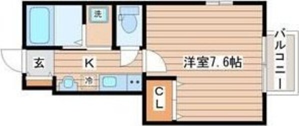 Walker Hill東照宮の物件間取画像